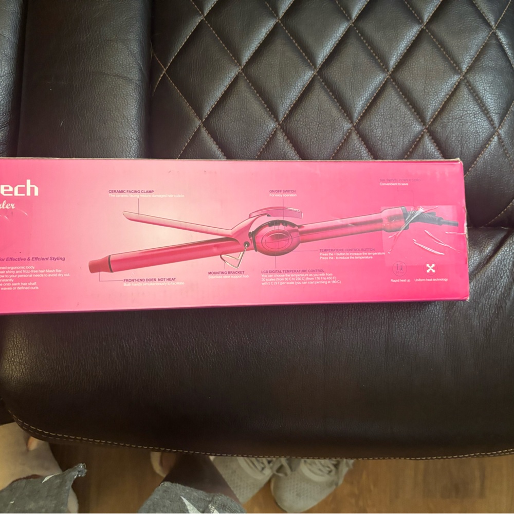 Conair Pink Curling Iron